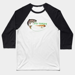 Fly fishing Baseball T-Shirt